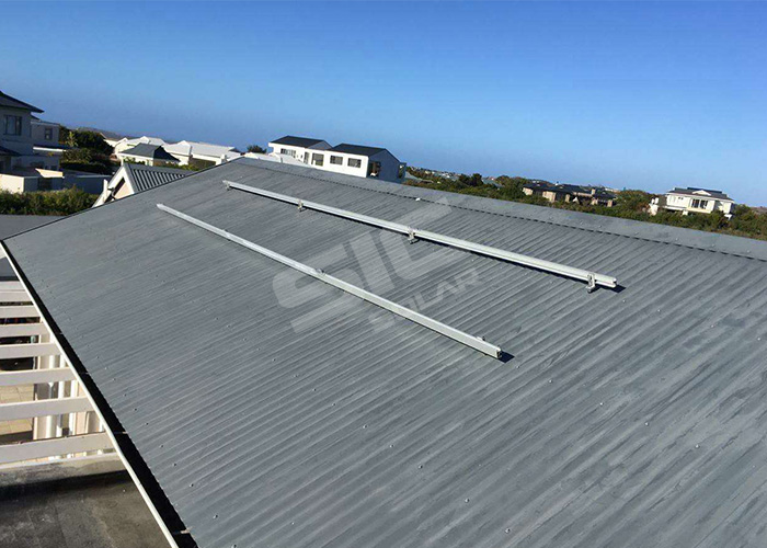 Rafter bolt solar racking system