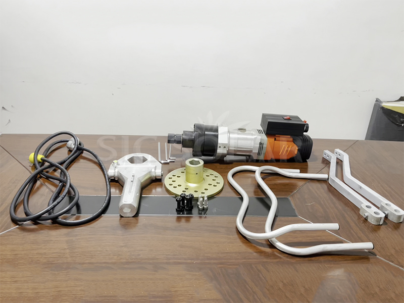 Ground screw electrical drill