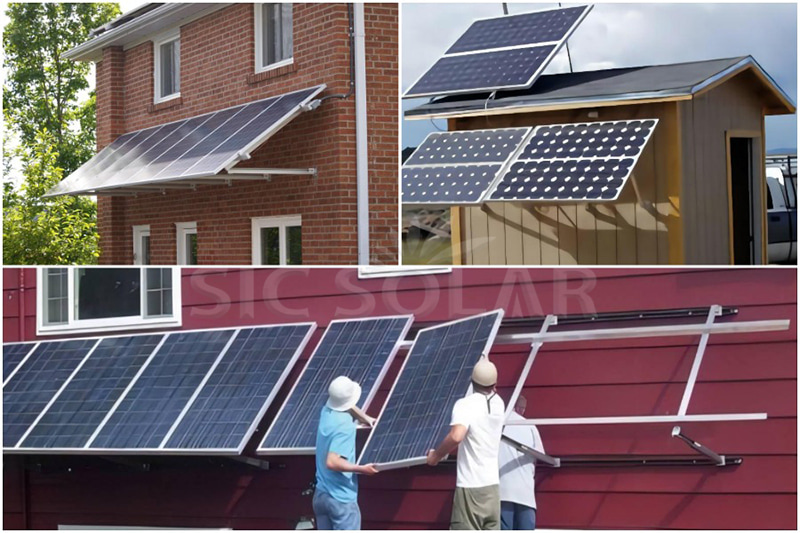 Solar Panel Wall Mounting