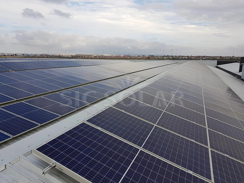 roof rack for solar panels