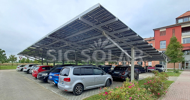 waterproof solar carport