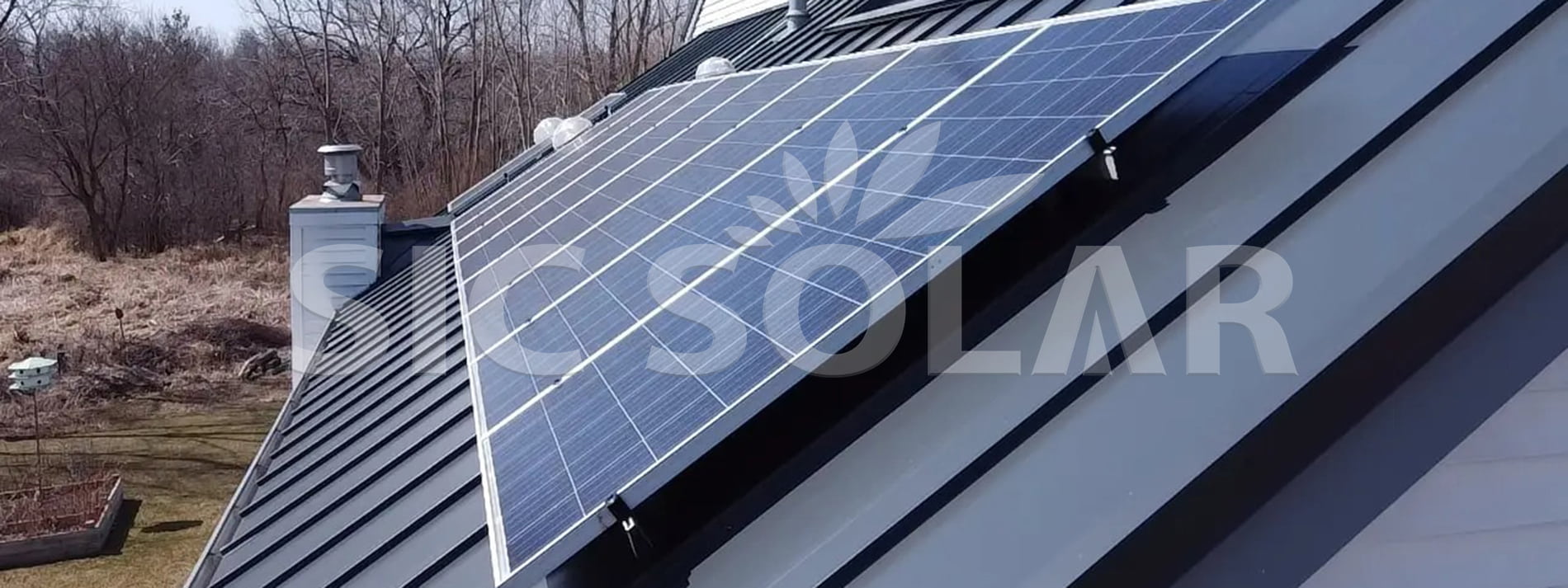 roof solar mounting structure