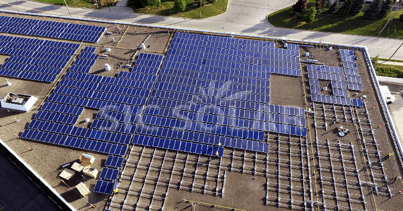 solar roof mounting system