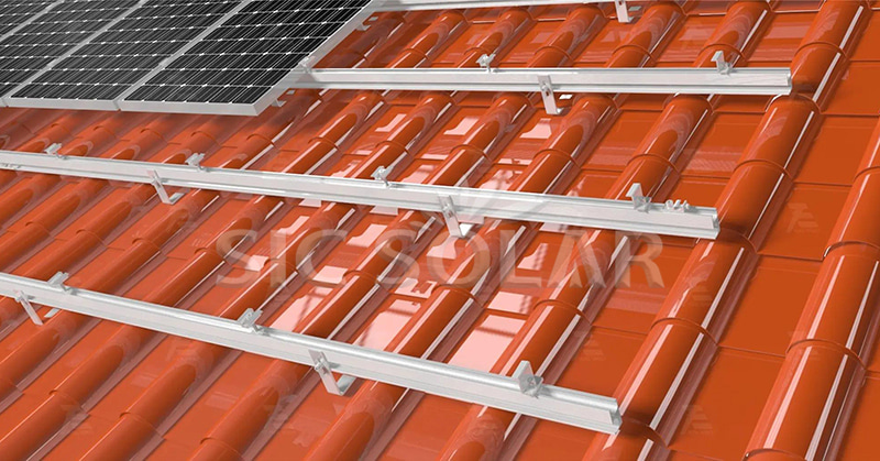 photovoltaic solar roof hook