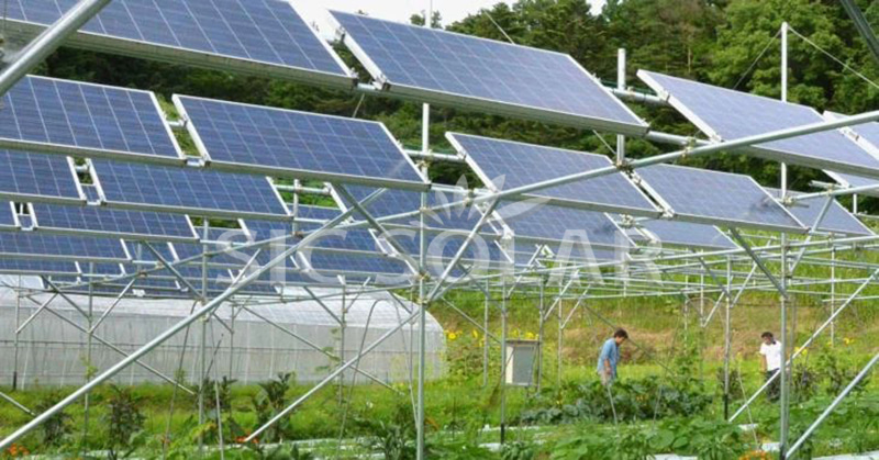 agricultural solar mounting