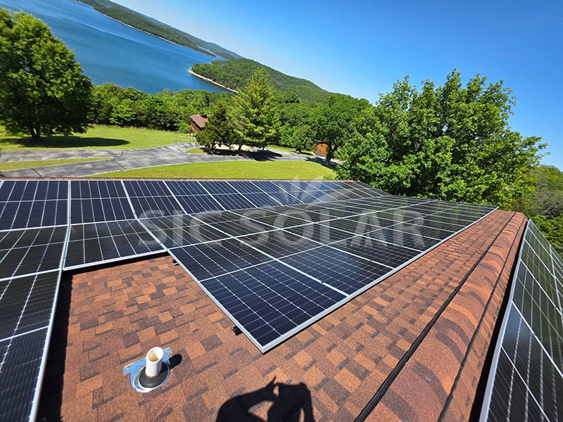 solar tile roof mounting