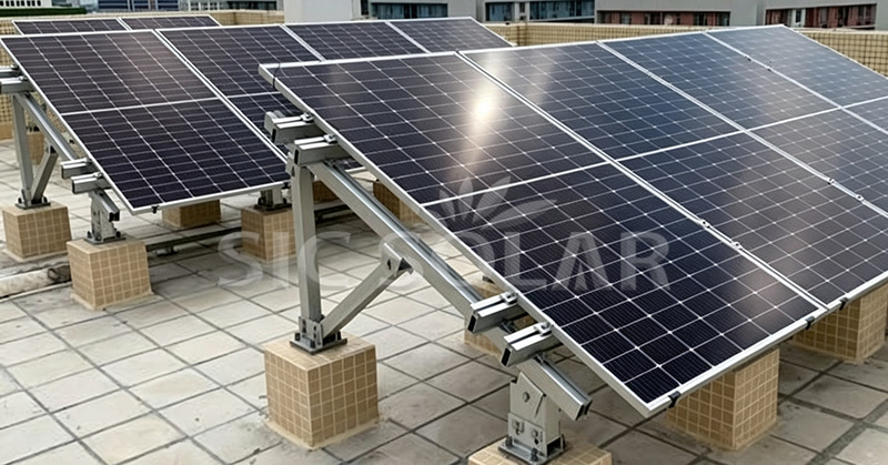 flat roof mounting systems