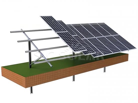 C Post Column Solar Ground Mounting Kit