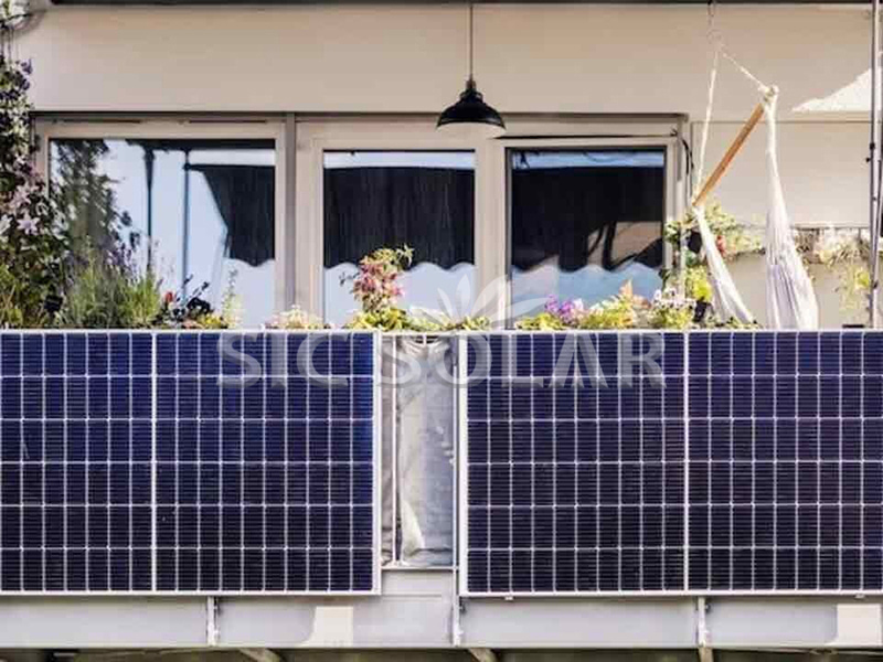 2KW Balcony Easy Solar Mounting System In Germany