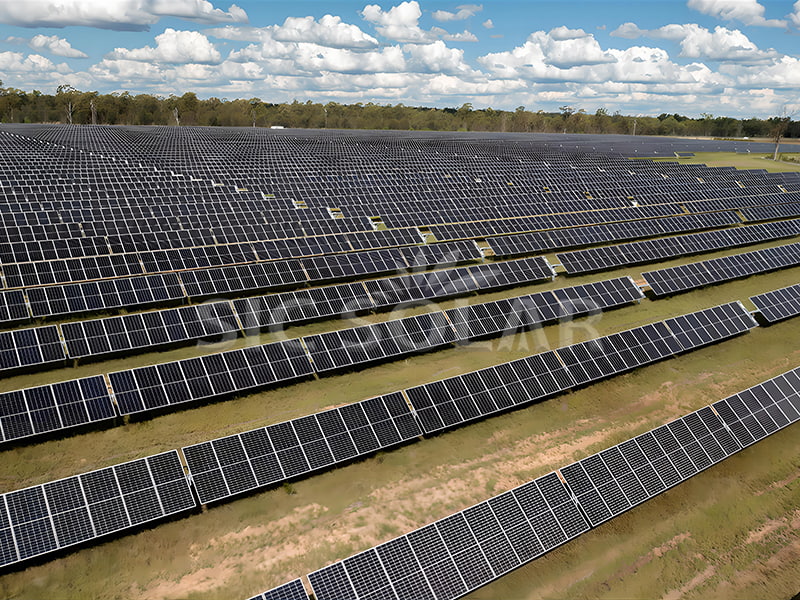 Usina solar fotovoltaica terrestre de 10 MW na Austrália